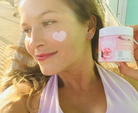 Pink Mud Mask: clean, hydrate, oil control and brightening